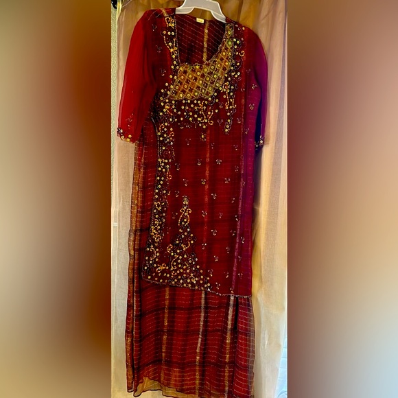 Long indian stule dress
